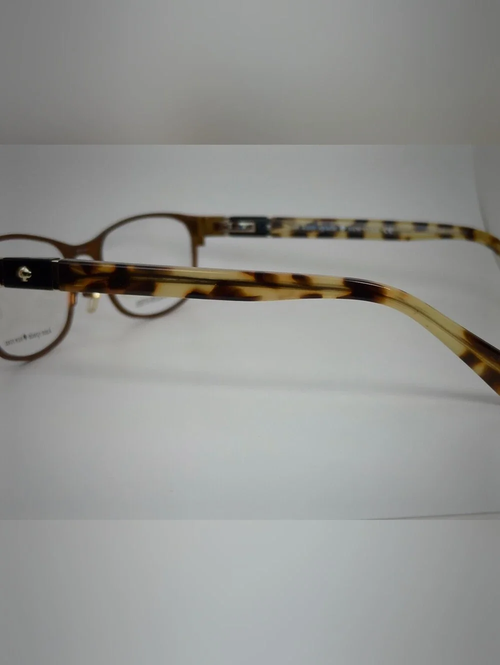 Kate Spade New York. Brown Copper  Stainless Steel Eyeglass Frames.
